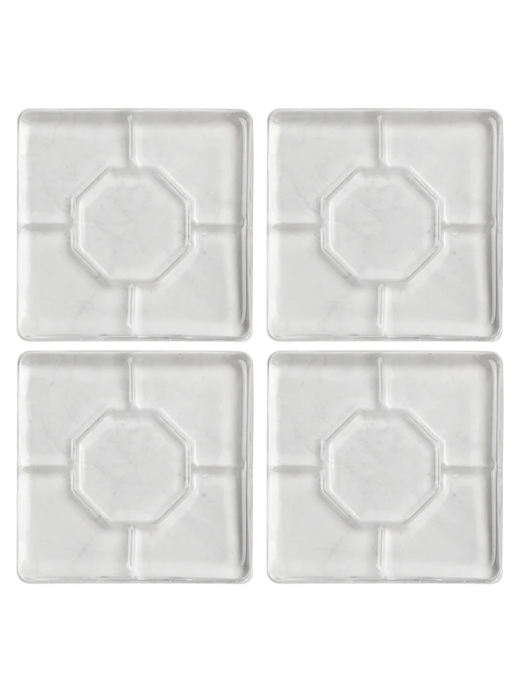 Anti-Vibration Floor For Pads 4 Pack for Washing Machine Legs Refrigerator Feet Table Cabinet and Chair Legs with Sticky Backing