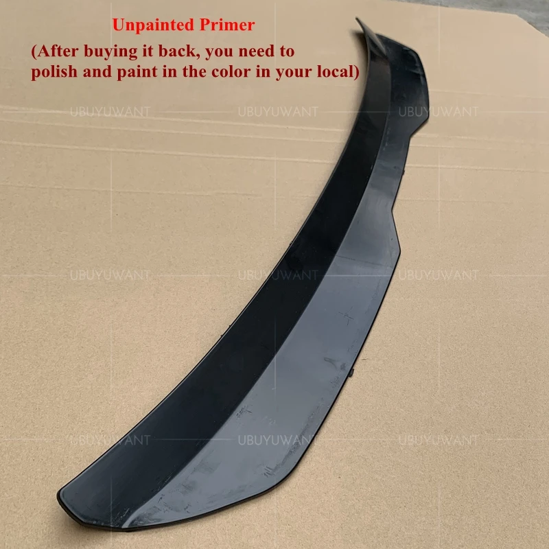 UBUYUWANT Fit Voor Volkswagen VW UP e-UP R-Lijn ABS Plastic Externe Achterspoiler Kofferbak Boot Staart vleugel Spoiler Auto Accessoires - afbeelding 1