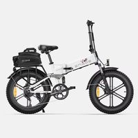ENGWE ENGINE X Electric Bicycle 250W Motor 48V13Ah Battery 120KM Range Foldable Frame 20x4.0 Inch Fat Tire E-Bike