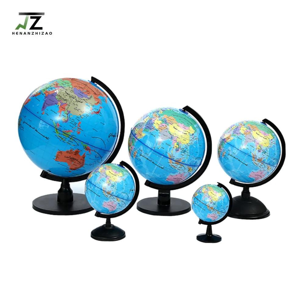 Geographic Arabic Blue Globe of 10.6 Centimeter Teaching Equipment