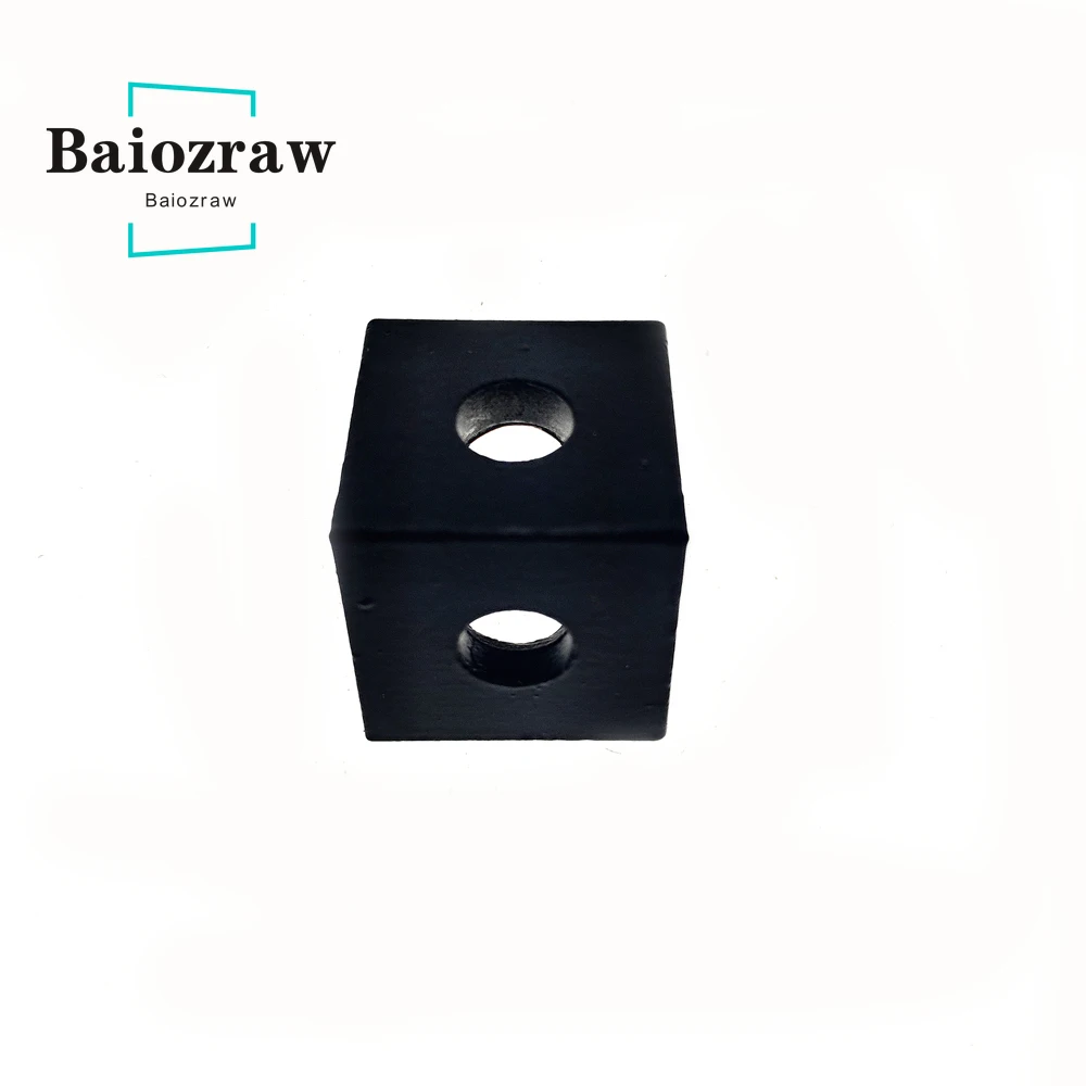 1515/2020 V-slot Black Angle Connector 90 Degree Angle Bracket for Aluminum Profile EU for VORON 2.4/0.1 3D Printer Openbuilds