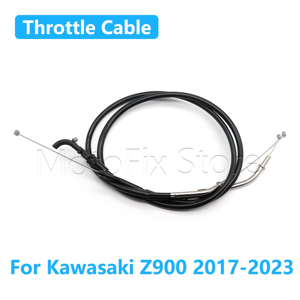 

Motorcycle Accessories Throttle Cable Line Wires For Kawasaki Z900 Z 900 2017 2018 2019 2020 2021 2022 2023