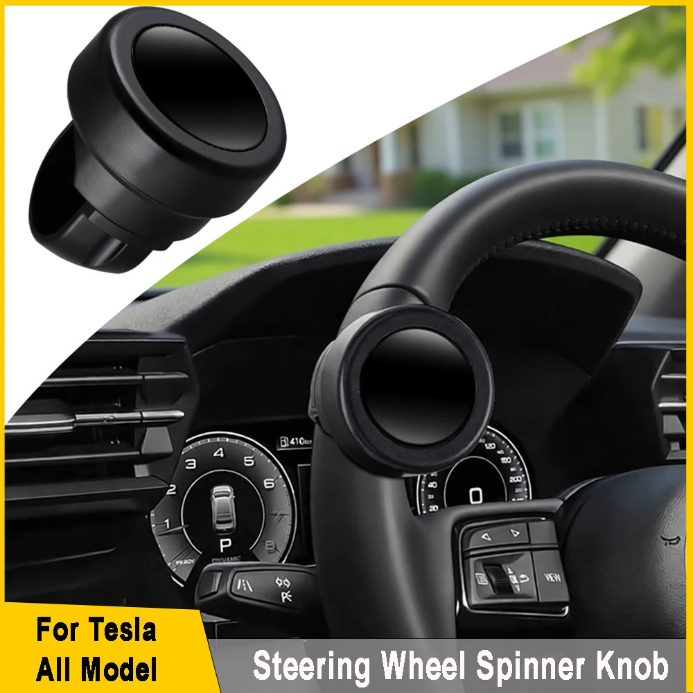Car Steering Wheel Booster Car Universal Turning Steering Wheel Booster For Tesla Model 3 Highland Model Y Juniper Model YL S X