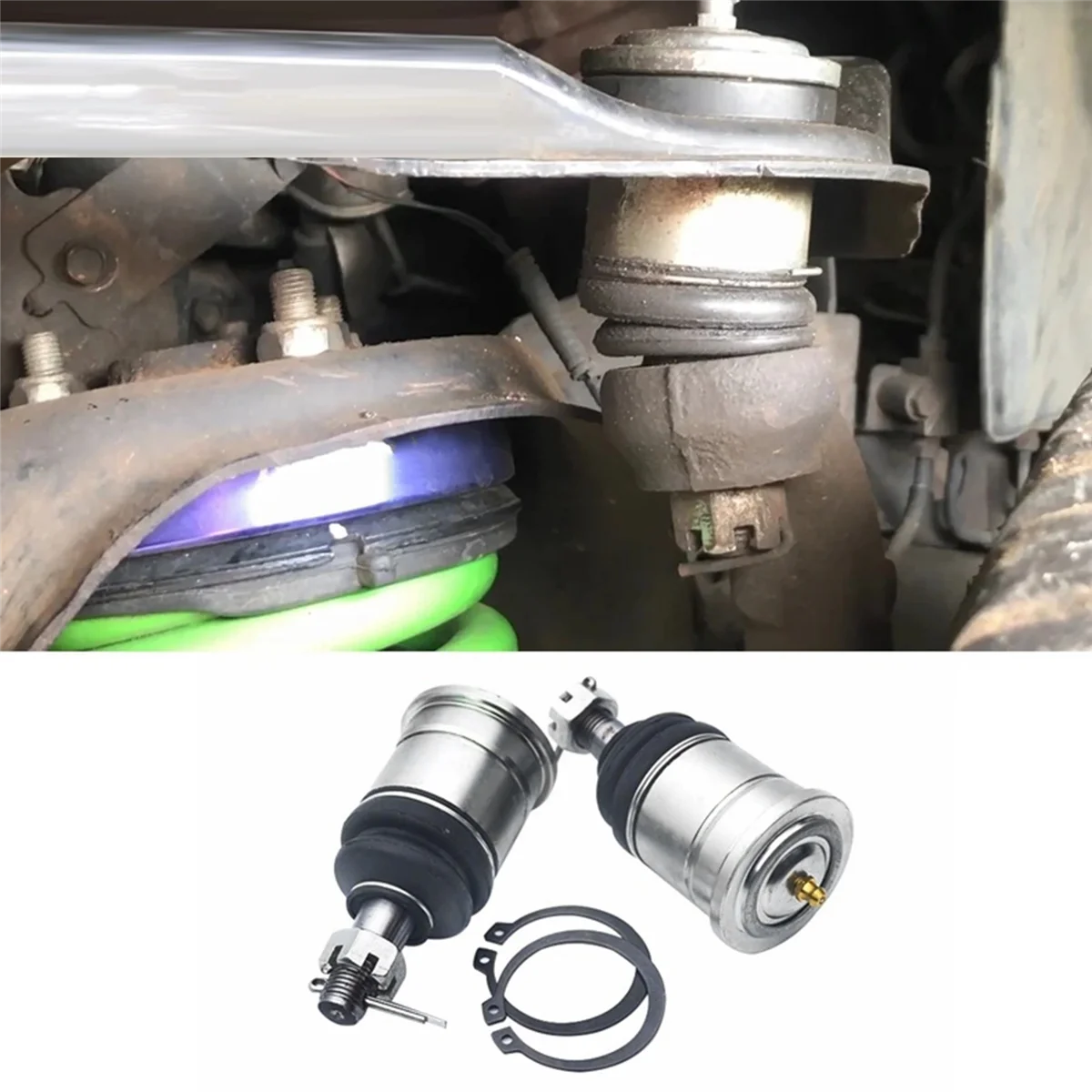 وصلة كروية علوية ممتدة للسيارة مقاس 25 مم لنيسان نافارا D40 / NP300 / باثفندر 4WD 2005+ -L94A