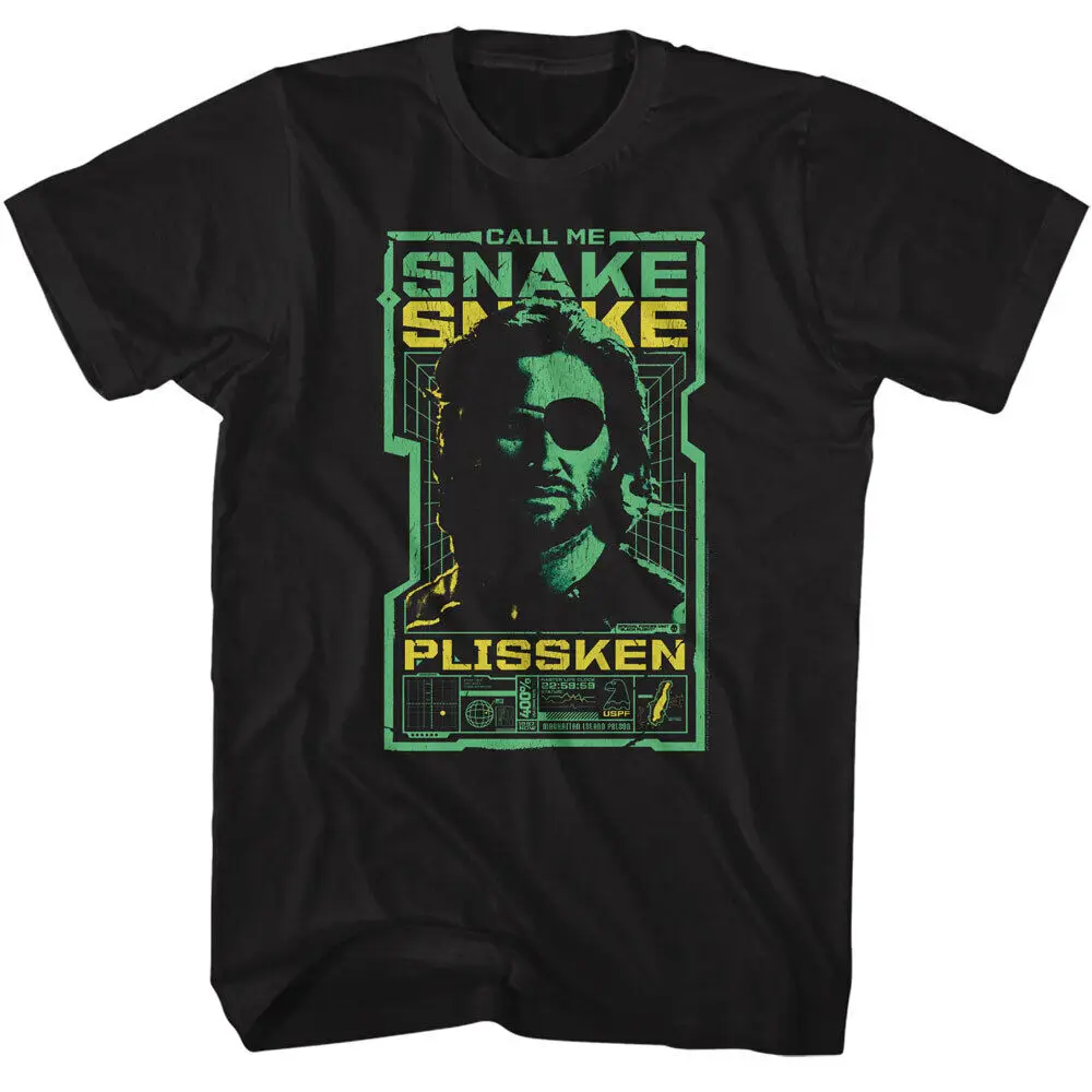 Escape From New York Movie Grid Call Me Snake Plissken Men's T Shirt