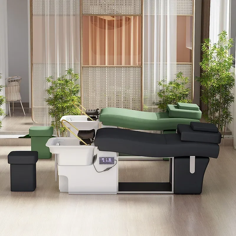 Bojo Thai Shampoo Bed Intelligent Constant Temperature Water Circulation Fumigation Massage Ear Hair Treatment
