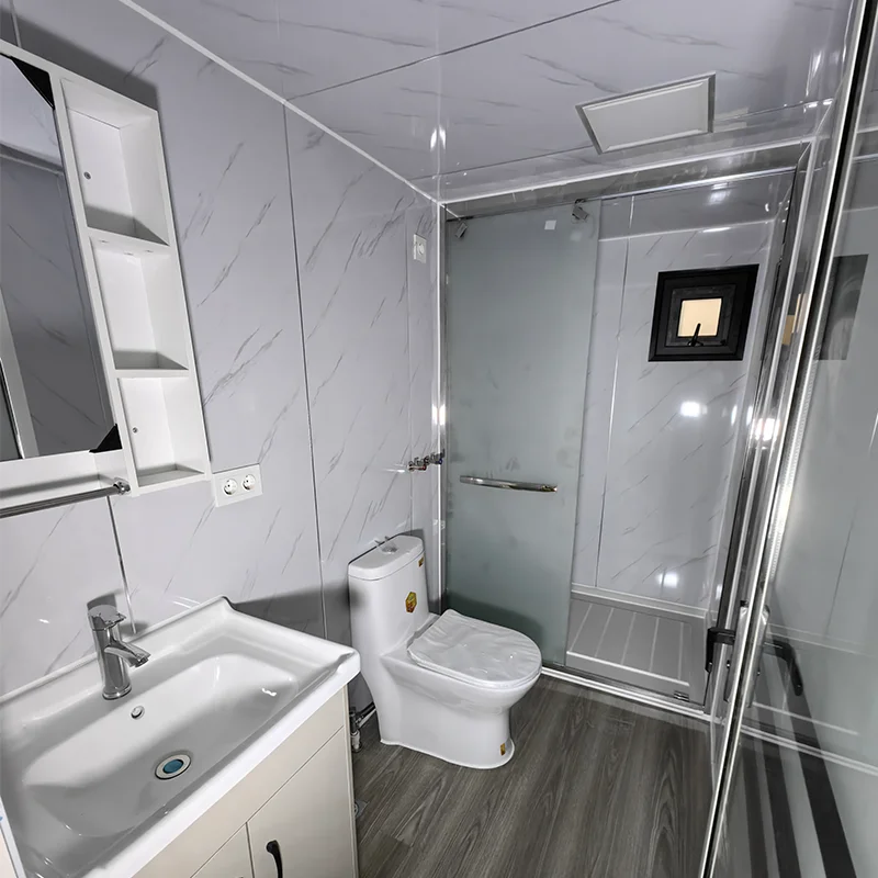 منزل صغير قابل للتوسيع بطول 20 قدمًا/20 قدم على عجلات مقطورة منزلق جاهز للشحن إلى المنزل وغرفة نوم متنقلة جاهزة