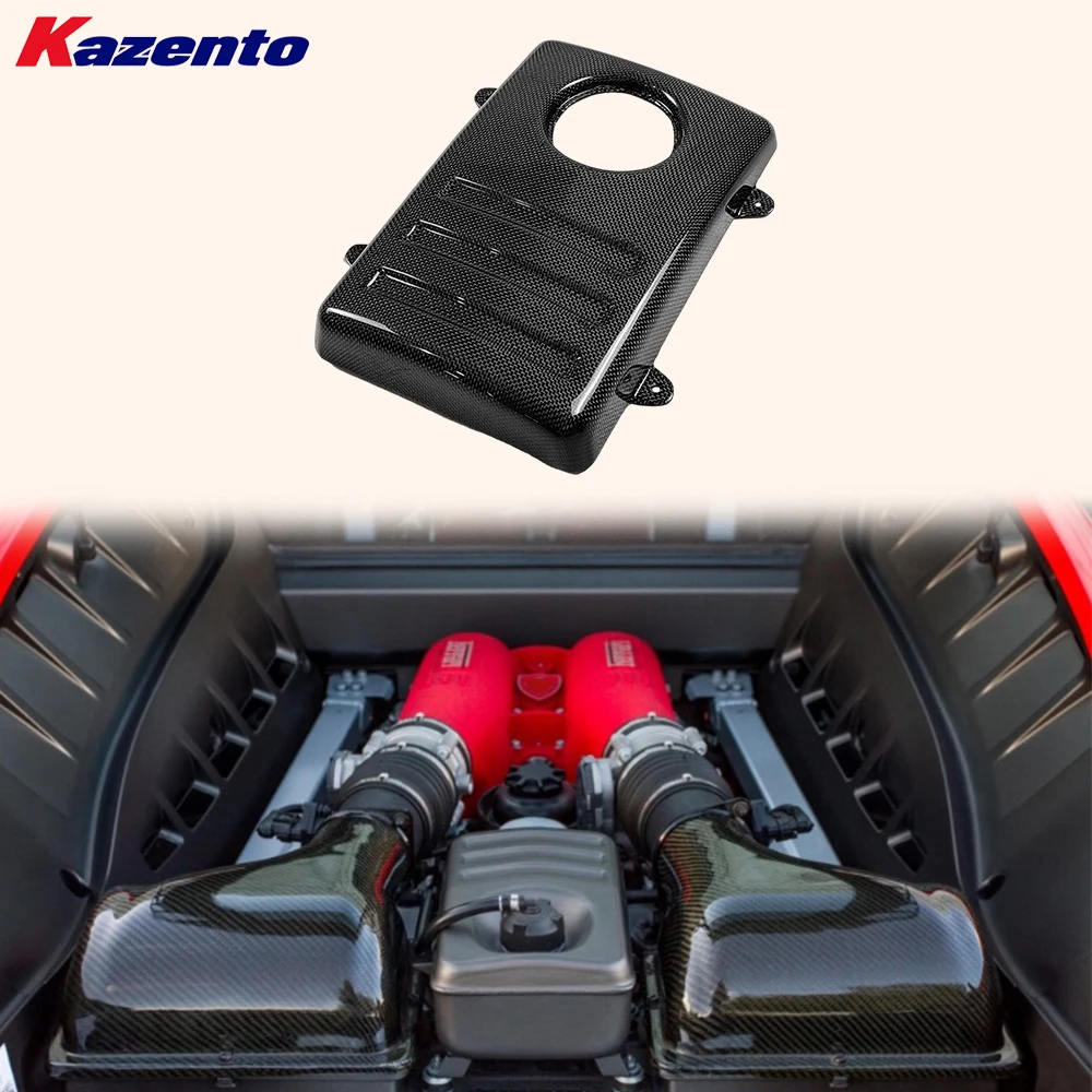 

For Ferrari F430 430 2005-2009 Engine Coolant Tank Box Cover Replacement Carbon