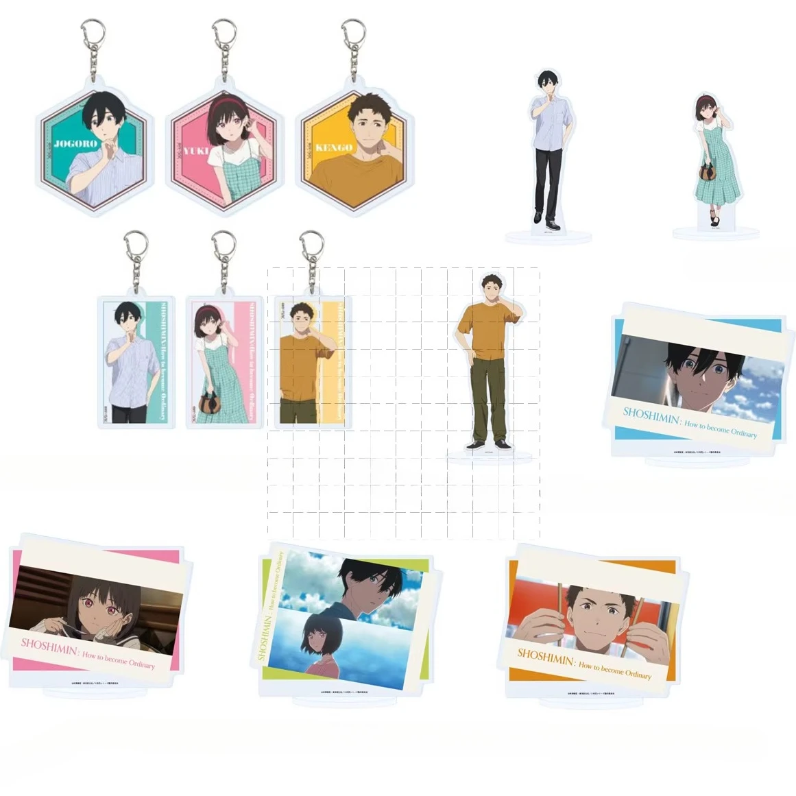 Игра Jōgorō Kobato Jougorou Osanai Yuki Dōjima Kengo Doujima Акриловая фигурка-подставка Кукла Аниме Брелок Модель Косплей Игрушка в подарок