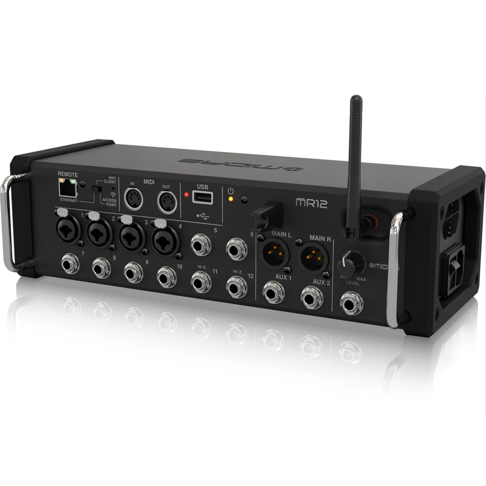 Midas MR12 12-channel Tablet-controlled Digital Mixer