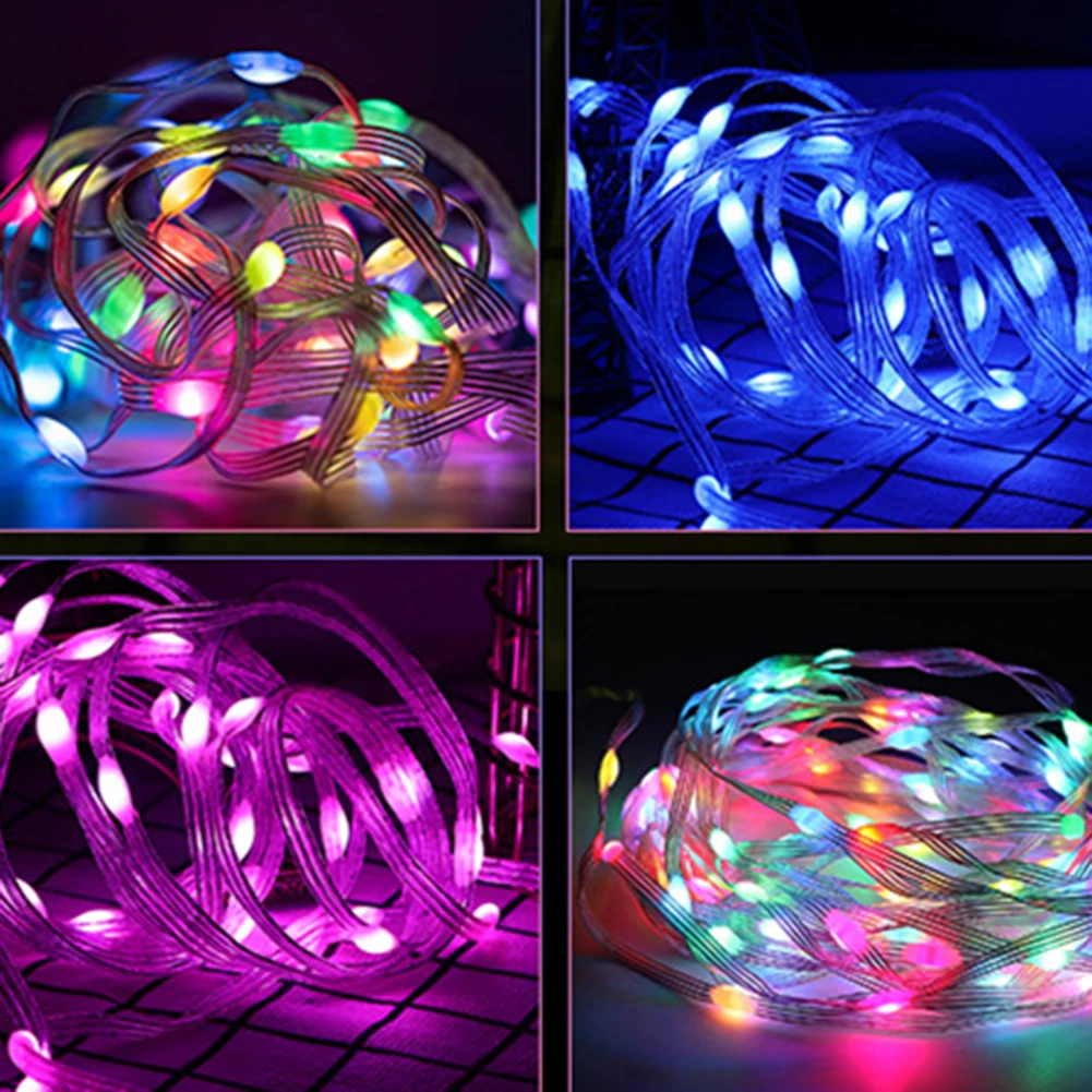 LED Christmas String Light 20M 10M 5M Super Bright Energy Saving Curtain Lights For Indoor Outdoor Decoration