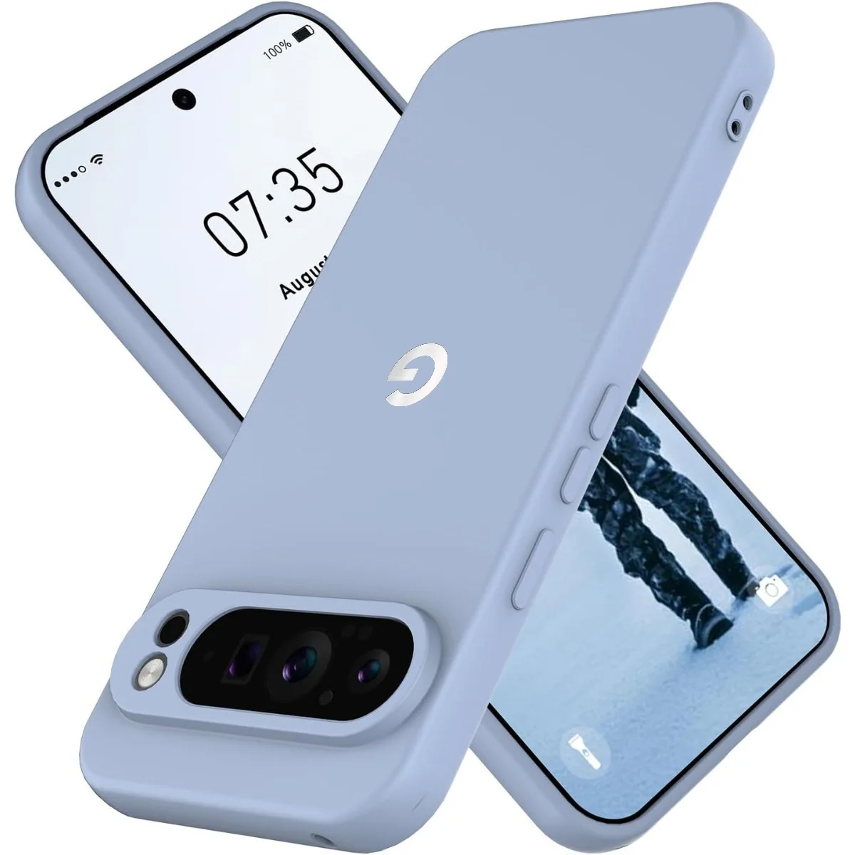Hoge kwaliteit originele siliconen hoes met natuurlijk aanvoelende textuur voor Google Pixel 10A 10 9 Pro XL 8 7 6 A Stootbestendige bumper beschermhoes