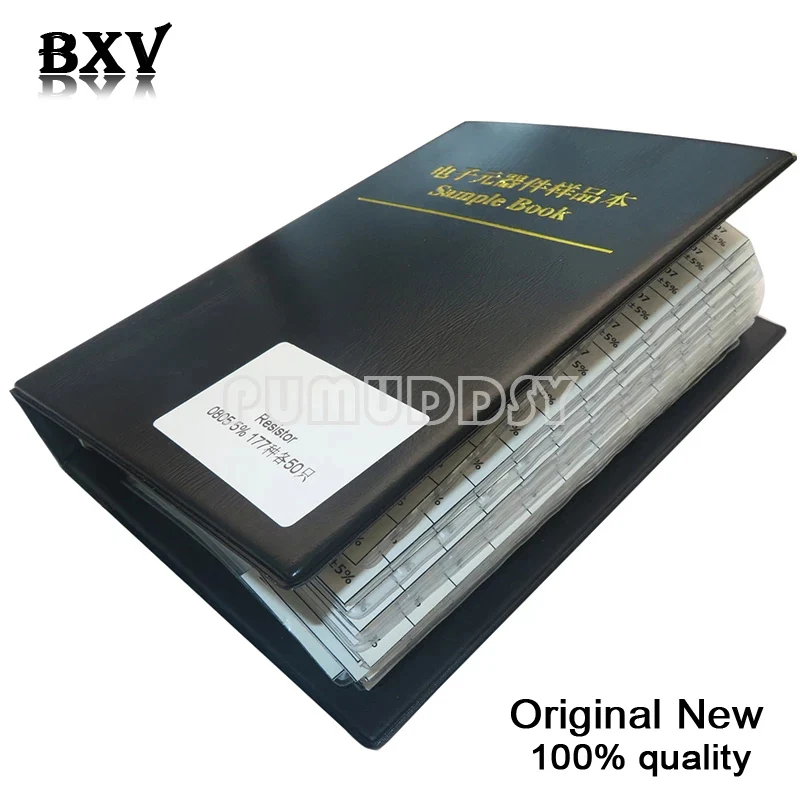 4250PCS 8500PCS 8850PCS 0201 0402 0603 0805 1206 Resistor Sample Book DNIGEF 5% SMD Assorted Kit 10K 100K 1K 1R 100R 220R
