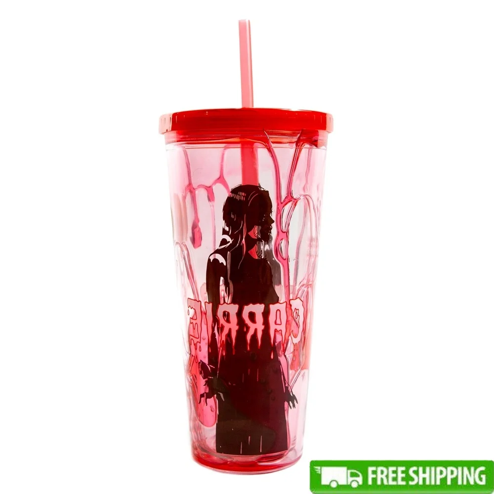 

Unique Horror Film Tumbler Eye-catching Drinkware Bold Design Perfect Casual Use Quality Licensed Item 11 Inch Tall Beverage