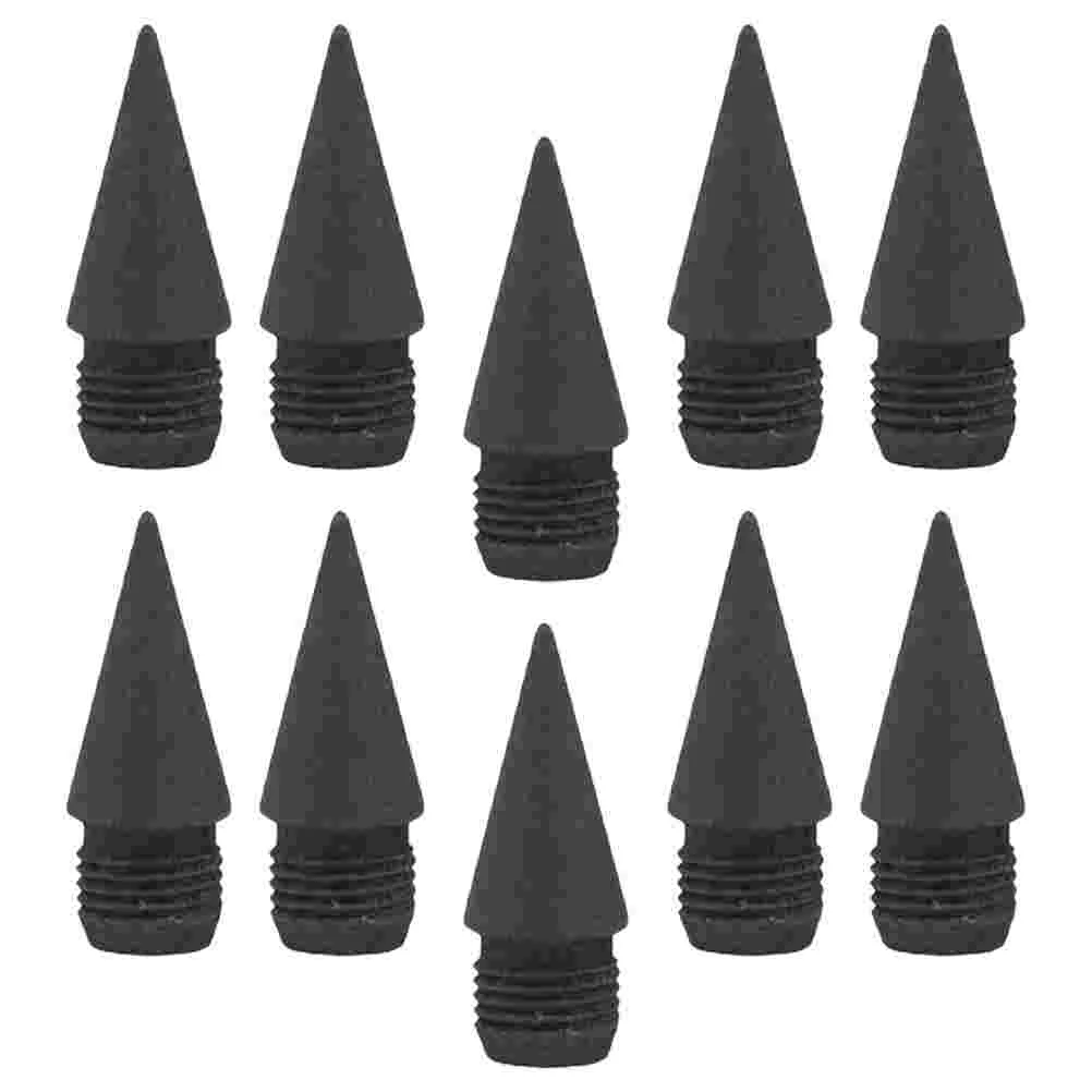 

10 Pcs Everlasting Pencil Nibs Replacement Tip School Supplies No Ink Inkless Student