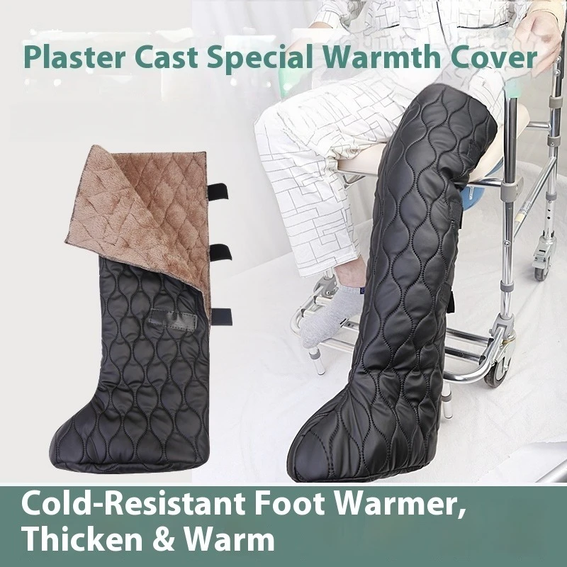 ‌ ผ้าคลุมขาแบบหนาพิเศษ ป้องกันเท้า ซักได้ ดีไซน์กันลื่น ช่วยฟื้นฟูอาการบาดเจ็บ สวมใส่สบาย มีทั้งซ้ายและขวา