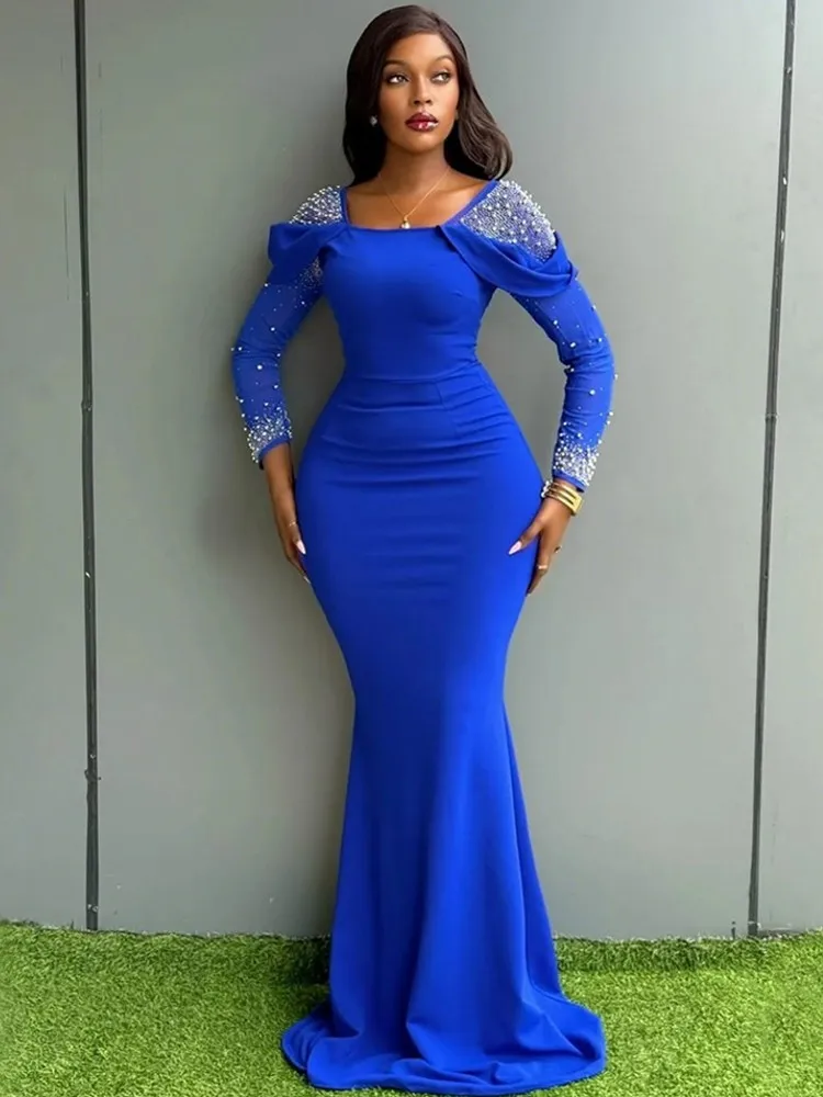 

African Dresses For Women Elegant Wedding Muslim Fashion Abayas Dashiki Robe Kaftan Long Maxi Dress Turkish Africa 2026 New