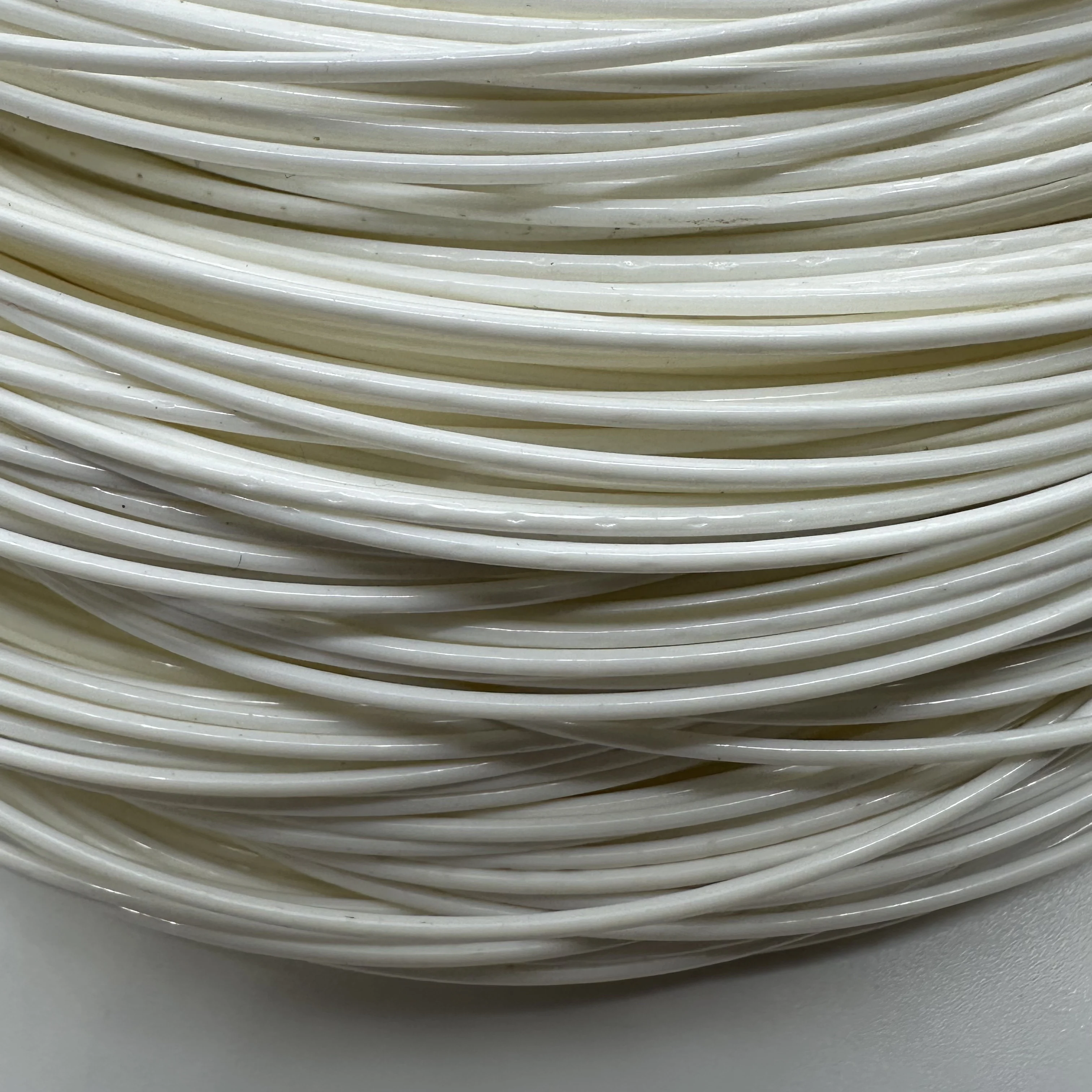 1 بكرة دوارة خشنة متينة 1.30 مم سلسلة مضرب تنس 200 متر سلسلة بكرة/أوتار تنس من البوليستر