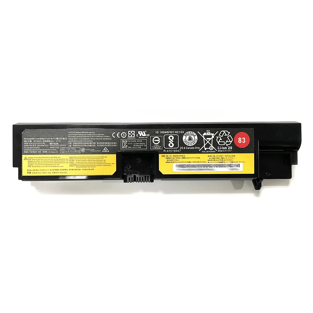 01AV418 01AV417 SB10K97575 01AV414 14.6V 41Wh 2670mAh Laptop Battery For Lenovo ThinkPad E570 E570C E575 Series 01AV415 01AV416