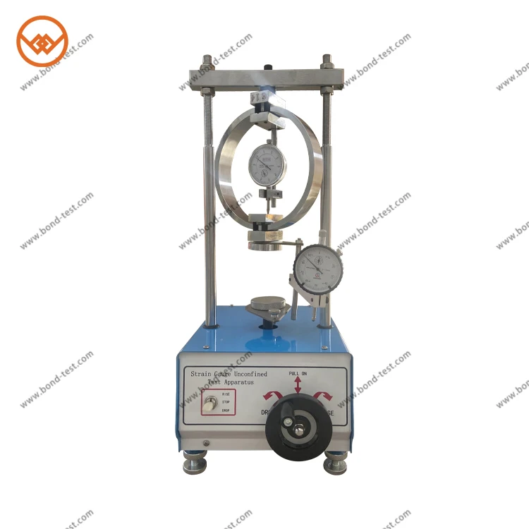 Electric Soil Unconfined test Soil Unconfined Compression Testing machine