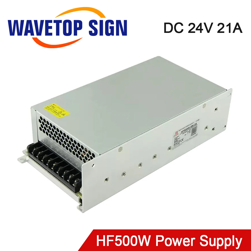 WaveTopSign HF500W-SM-24 Switch Power Supply 24V 21A for Laser Marking Machine