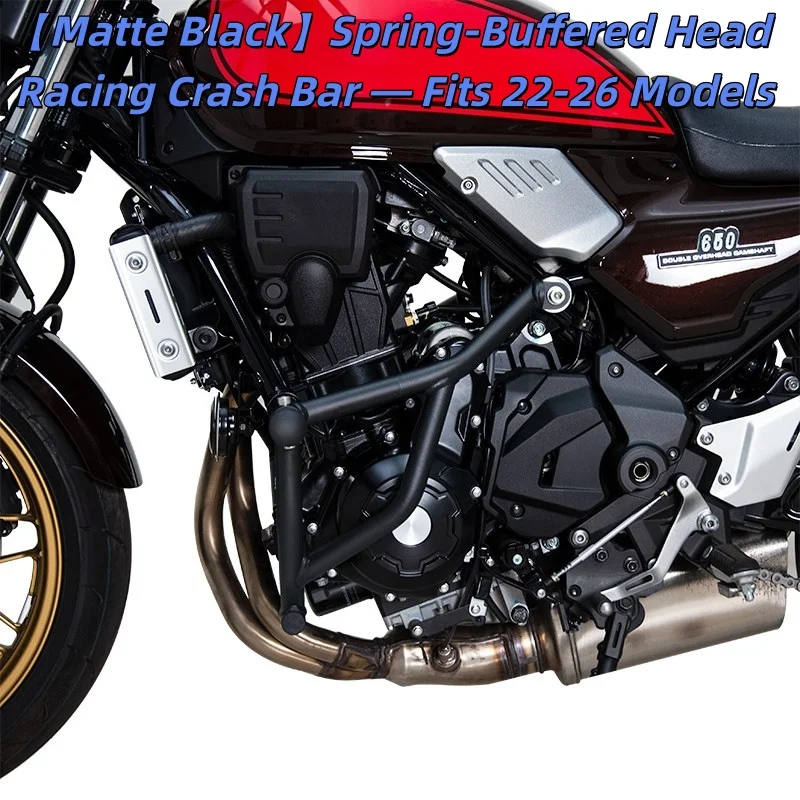 Motorcycle Crash Bar, Stunt Bar, Standard Guard Frame Modification Accessories Fit for Kawasaki Z650RS