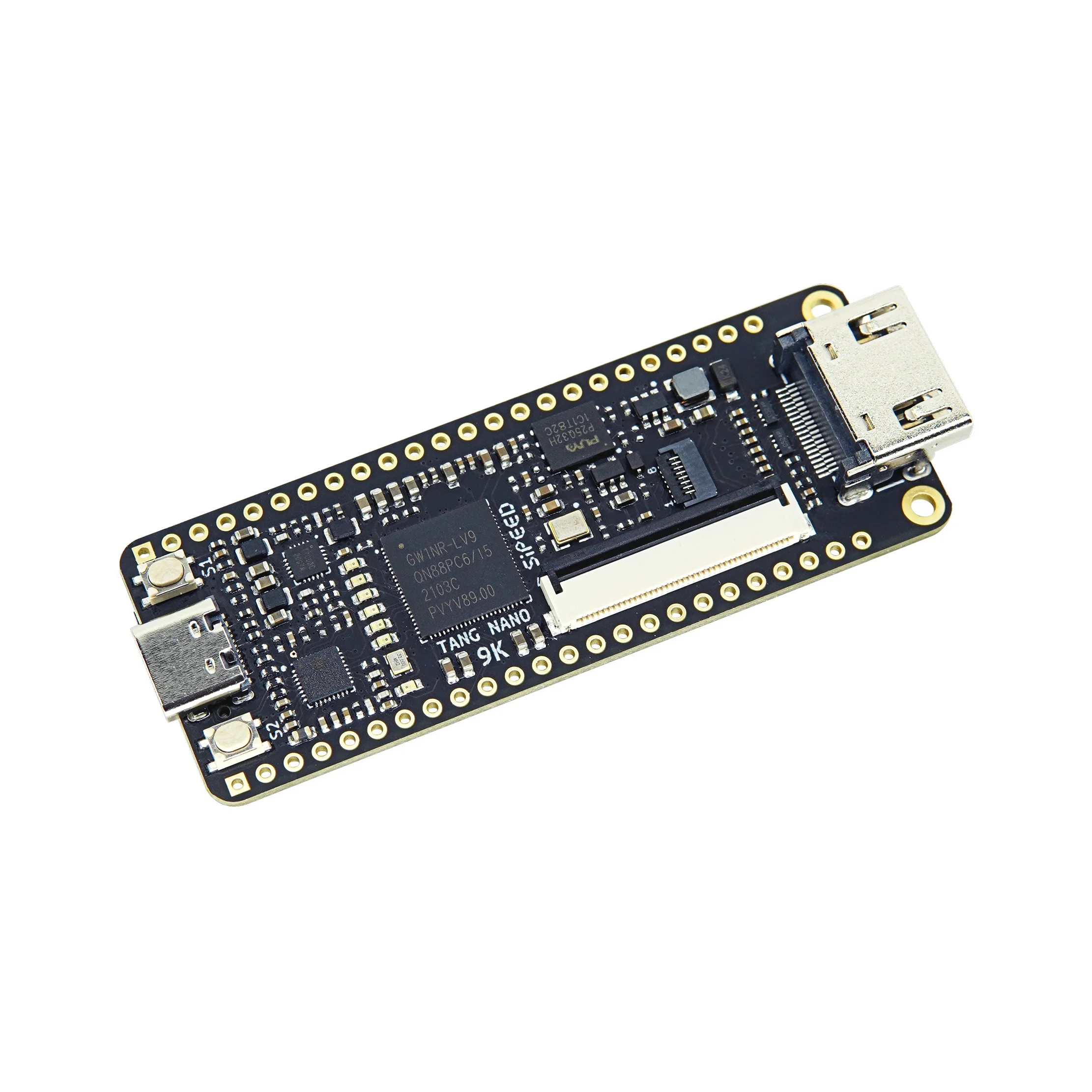 Sipeed Tang Nano 9K FPGA Development Board, High Cloud GW1NR-9, RISC-V RV, HDMI