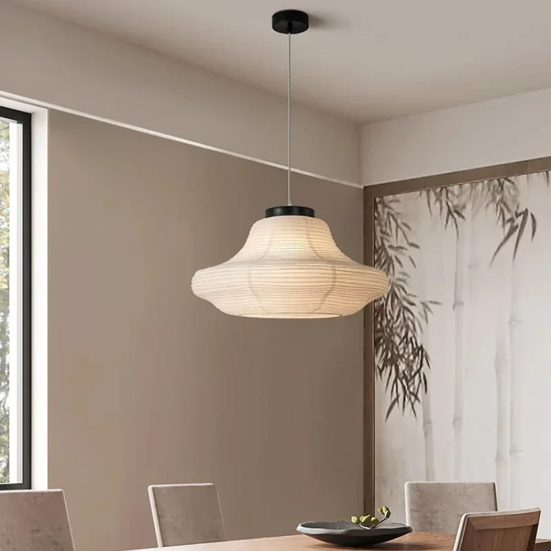 Nordic Onion Design Led Pendant Lights Rice Paper for Living Dining Room Coffee Tables Hallway Chandelier Home Decor Art Fixture