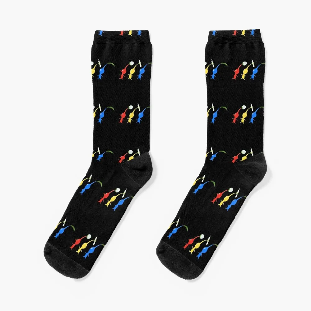 

3 Pikmin Running Socks snow Climbing Socks Men's Women's