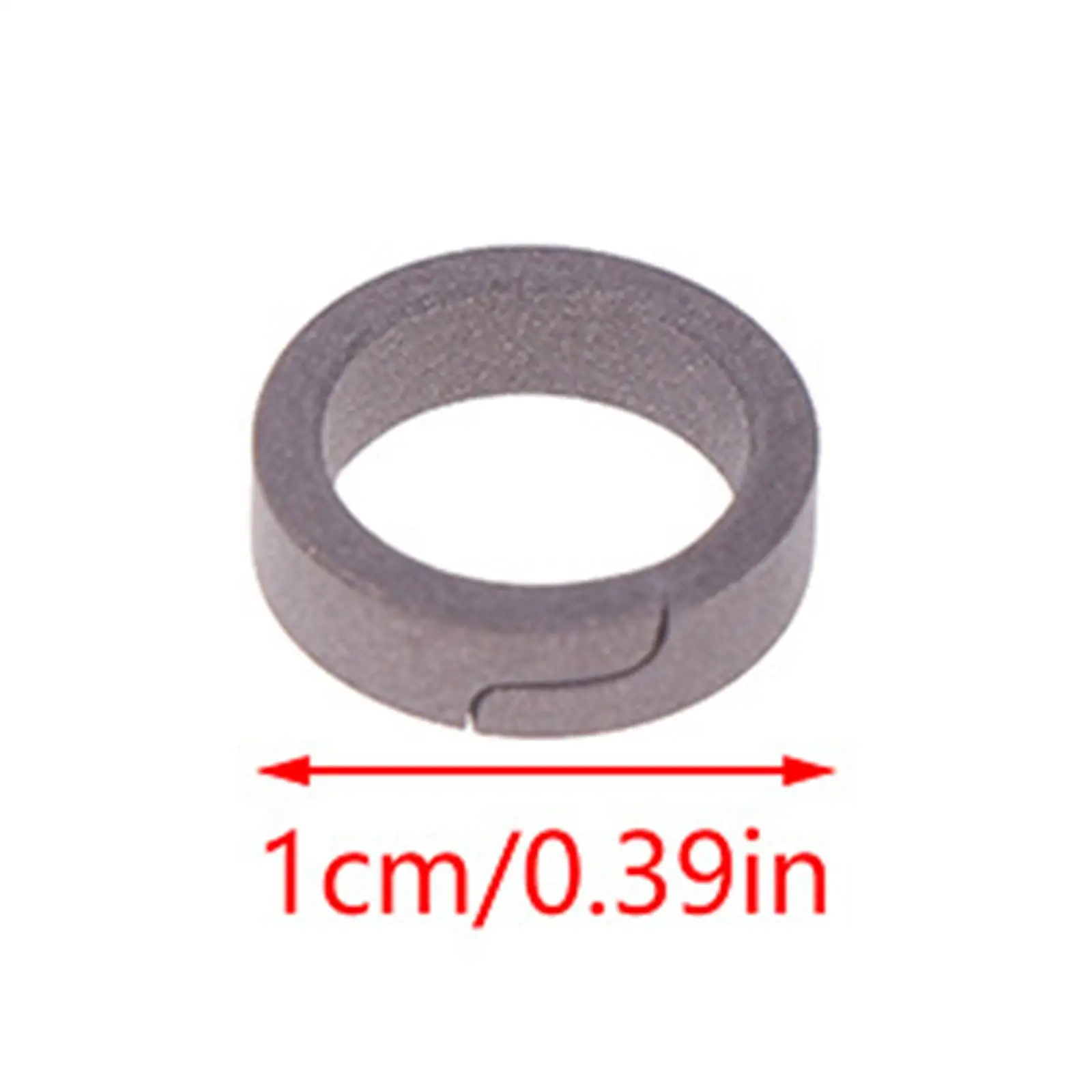 5 Pieces Air Compressor Piston Ring Gray Easy Installation Repair Parts Accessories