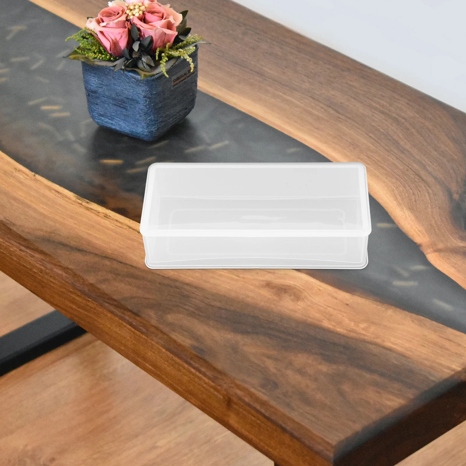 2 Pcs Coin Storage Box Banknote Protective Case Plastic Holder Reusable Organizer Protector Holders for Collectors