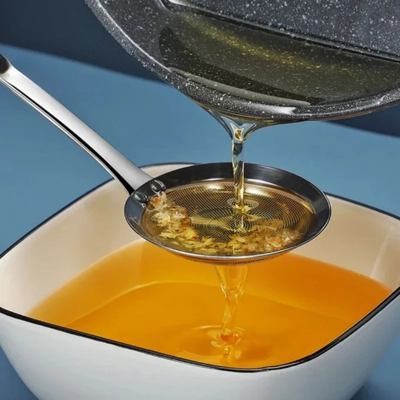 

Тонкий сетчатый дуршлаг из нержавеющей стали 304, ложка для смазки, тонкая сетка, фильтр для продуктов, одноразовый фильтр для кухни, фильтр-скиммер, приспособления