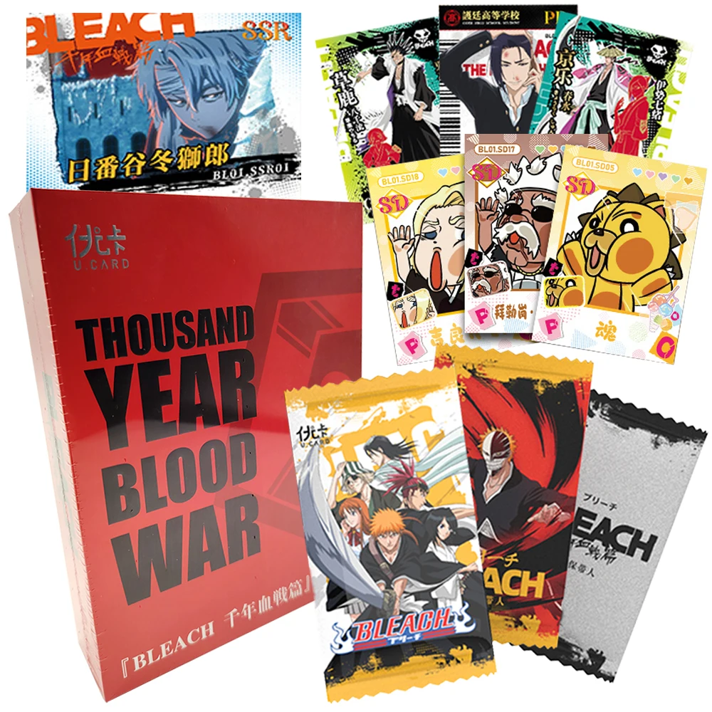 

Bleach Collection Card High Score Hot Blooded Battle Anime Character Limited Cards Encouragement for Children's Birthday Gifts