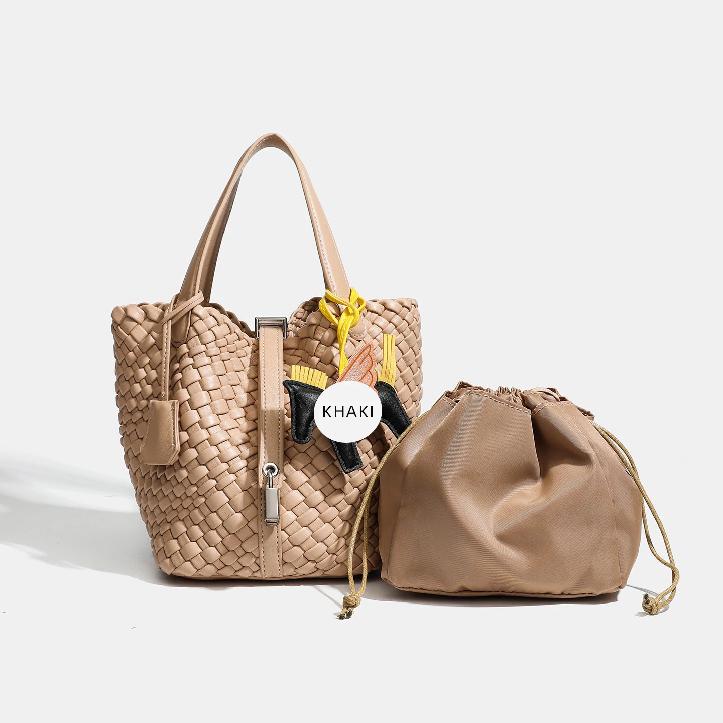 

Mendy Bucket Bags Small Hand Bag Ladies Handbag Woven Soft Pu Leather Bags Luxury Bags Designers Weaving Fashion New In Handbags