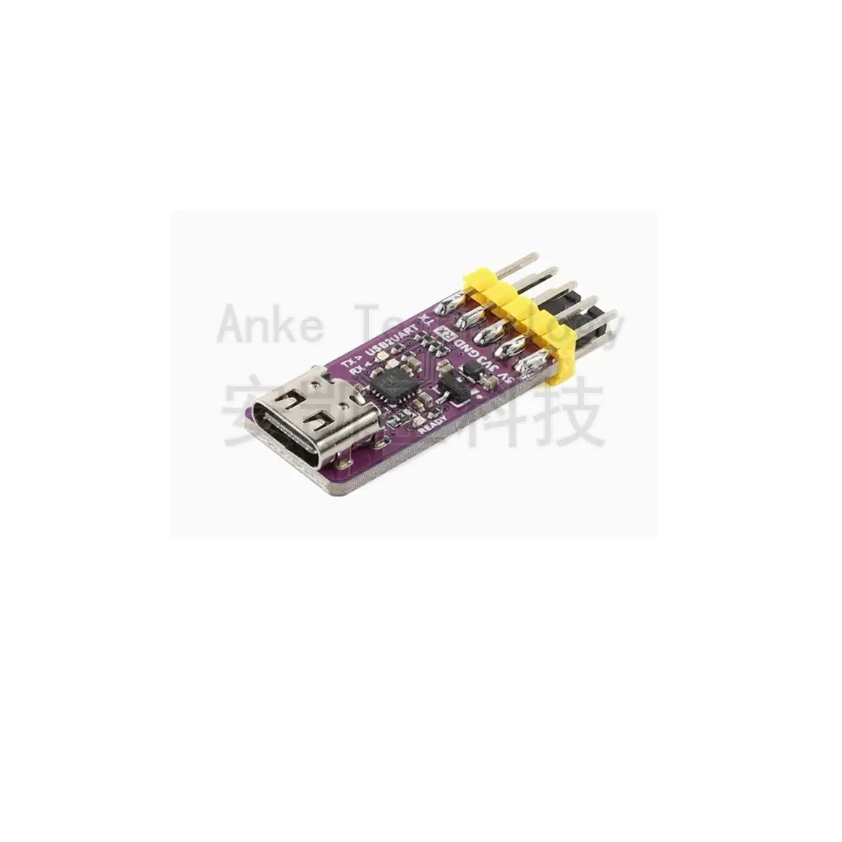 

Original USB to serial port module 6Mbps 5V/3.3V TTL CH343P debugging, burning, downloading device Type-C