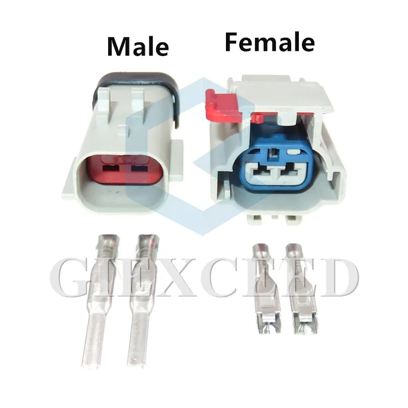 2 Pin 2.8 Seires Wiring Harness Unsealed Connector 54200211 54200207 Car AC Assembly Air Voltage Regulator Solenoid Valve Socket