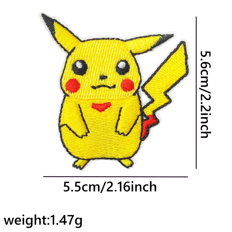 ملصقات شخصية ظريفة خرافية ، مكواة على بقع ، حقيبة ظهر ، خياطة حقيبة يد على بقع ، تي شيرت ، جاكيت