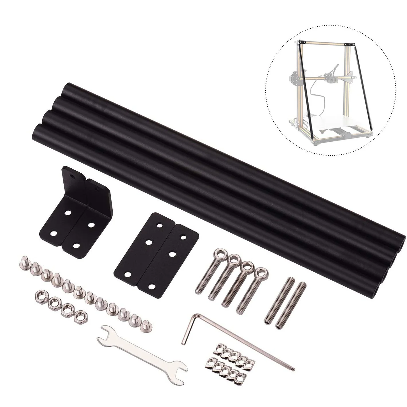 3D Printer Upgrade Supporting 500mm Pull Rod Kit Compatible with Creality CR-10 S500 3D Printer