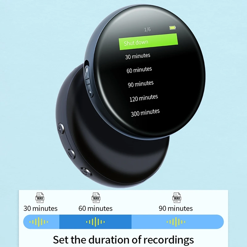 Mini Pocket Hifi MP3 Reproductor De Musica Walkman Smart Timming Recorder Alarm Clock Support FM E-book Headset Multi-language