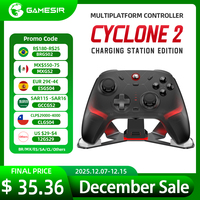 Gamesir Cyclone 2 Pro Nintendo Switch Wireless Gaming Controller RGB Gamepad for Switch PC Android Ios New MAG-RES TMR Joysticks