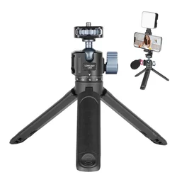 Upgrade U-Vlog Lite Mini Tripod with 360 Ball Head & Cold Shoe Selfie Stick Tabletop Tripod for Iphone Android Phone DSLR Camera