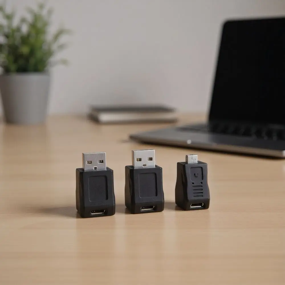12PCS Practical Multi-Port USB Adapters Universal Multiple Adapters USB Converters Adapter Kits Camera Connection