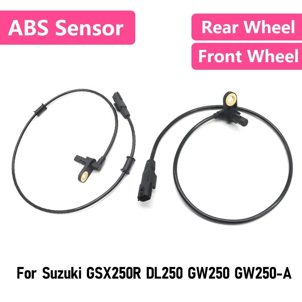 

For Suzuki GW250 GW250-A GW DL 250 A GSX250R GSX 250R DL250 Motorcycle Signal ABS Front Rear Wheel Speed Sensor Wire Silicone