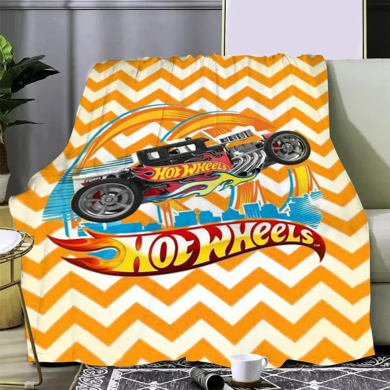 New Game H-Hot Wheels Car Printed Blanket Picnic Blankets Warm Blanket Soft and Comfortable Blanket Home Travel Birthday Gifts