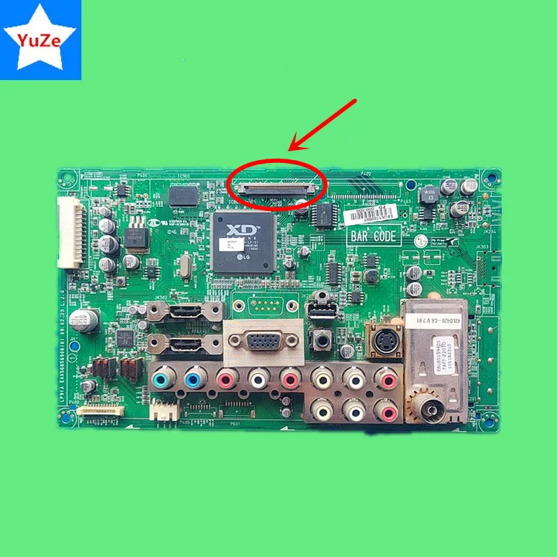 

LP91A EAX56856906 (0) EBL60159401 Motherboard for LG TV 42LD420 CA 42LH22RC TA 42LH30FR 42LH30FR CA 37LH30R Main Board