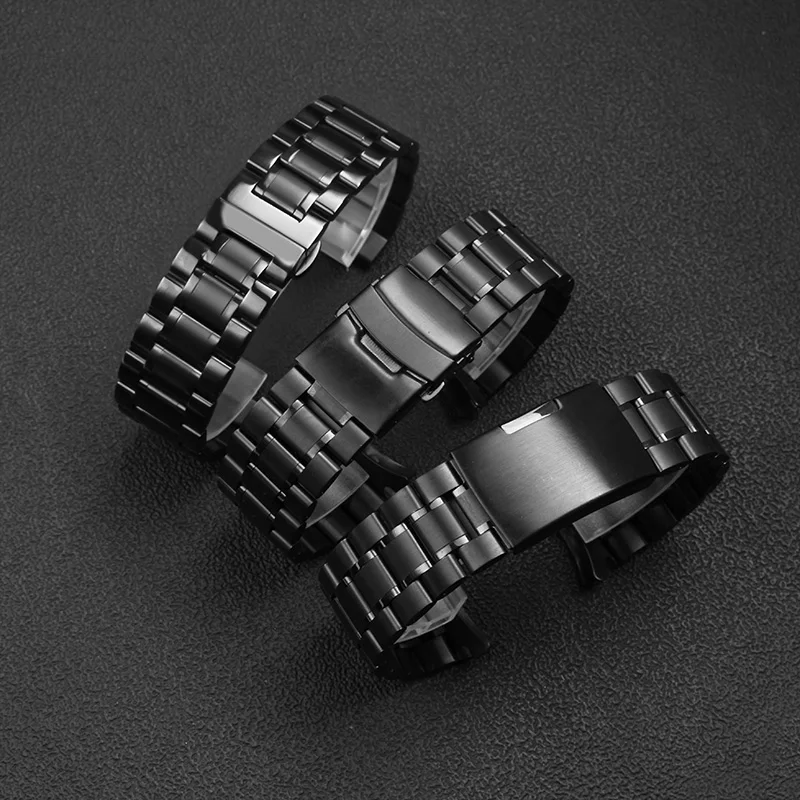 For Casio EFR-526/303/304/530/556/552 Men\'s BEM-506/501 Bracelet Wristband Stainless Steel Watchband Curved Strap 20 22 24mm