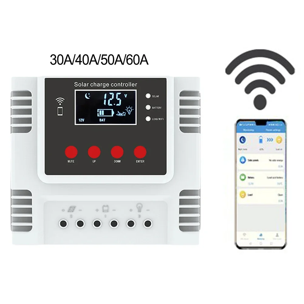 Solar Charge Management System LCD Display 135*170*70mm Smart Protection Efficient Energy Usage Industrial Chip