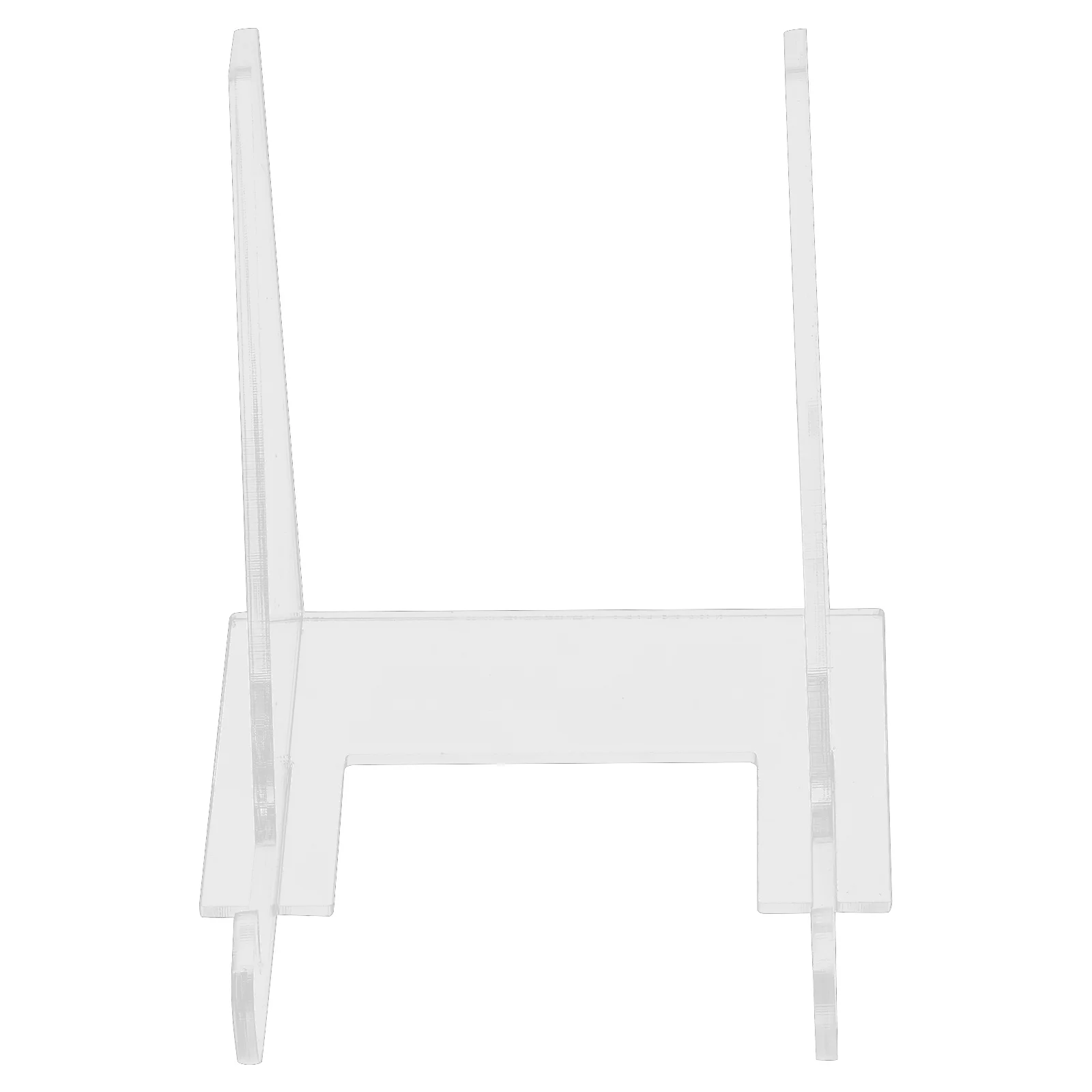 

Acrylic Picture Frame Stand Multi-Functional Clear Book Photo Plate Display Holder for Office Home School Library Use