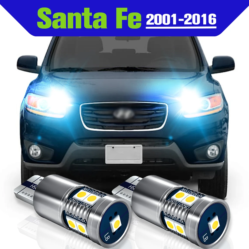 

Parking Light Accessories 2x LED Clearance Lamp For Hyundai Santa Fe 1 2 3 2001-2016 2008 2009 2010 2011 2012 2013 2014 2015