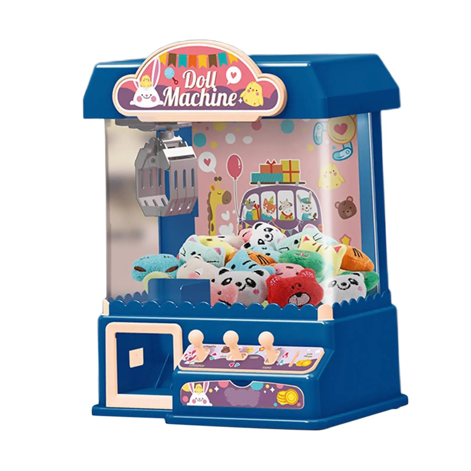 Candy Grabber Prize Dispenser ,Practical Manual Toy, Doll